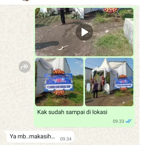 Pengiriman Karangan Bunga Cimone