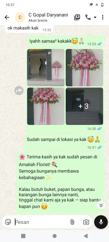 Pengiriman Karangan Bunga Cimone